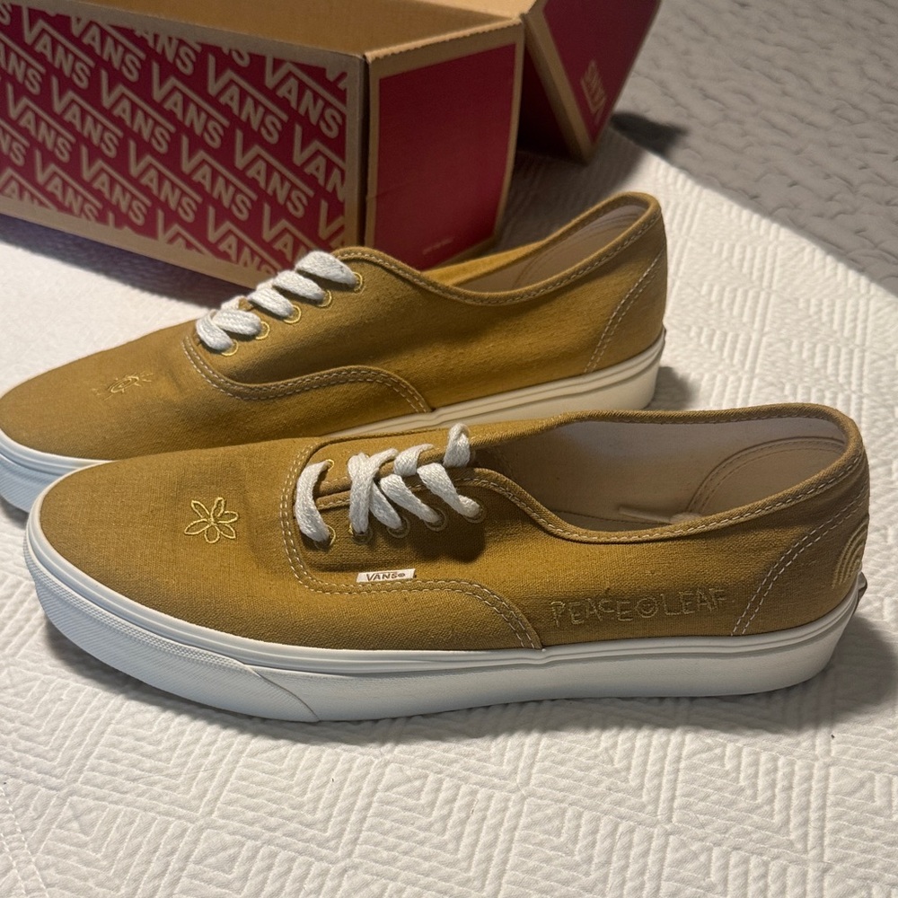 Vans eco theory yellow